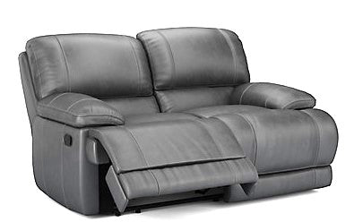 Guvnor 2 Seater Recliner Sofas In Grey-2 seater recliner sofa-Harveys-2 Sofas-Against The Grain Furniture