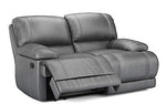 Guvnor 2 Seater Recliner Sofas In Grey-2 seater recliner sofa-Harveys-Manual-Against The Grain Furniture