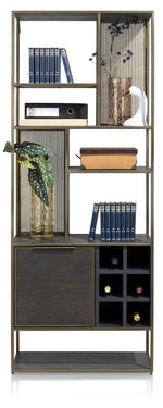 [Habufa_City-Bookcases-Habufa-Carbon Stained Oak-Against The Grain Furniture