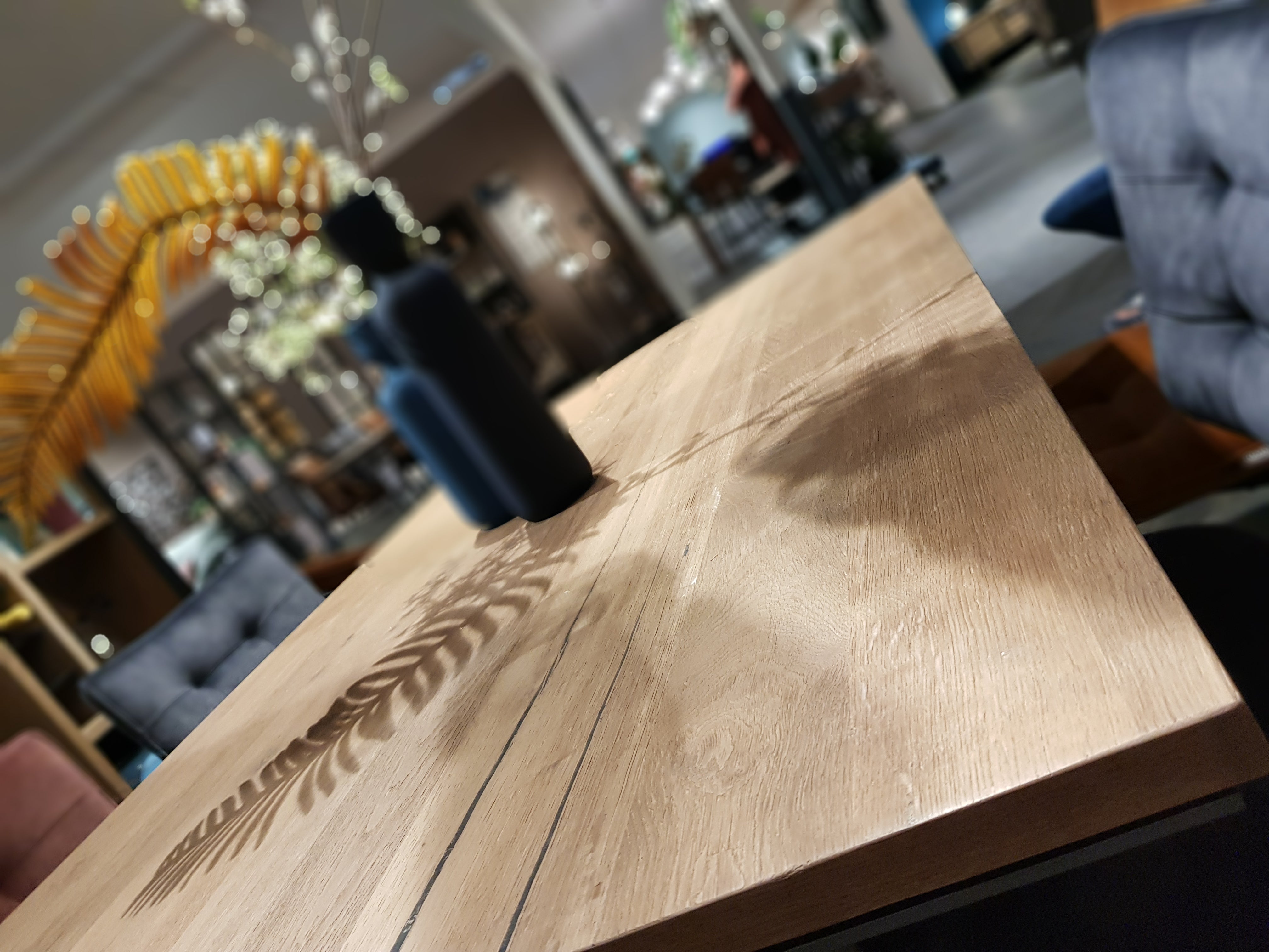 Habufa City Dining Tables in Oak and Metal-Dining tables-Habufa-140cm-Medium Oak-Against The Grain Furniture