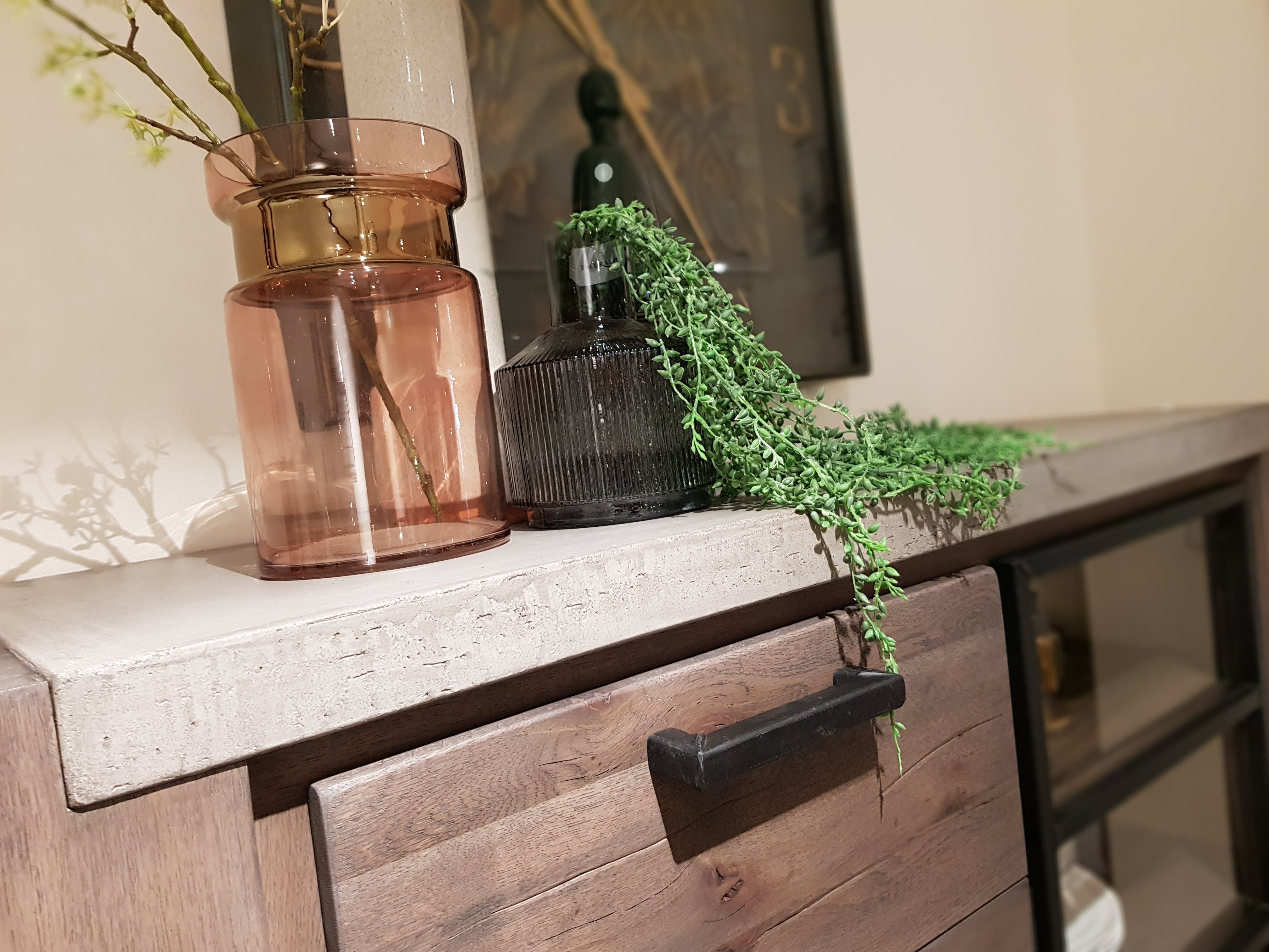 Habufa Maestro and Maitre Sideboards-Sideboard-Habufa-190-Natural-Wood top-Against The Grain Furniture