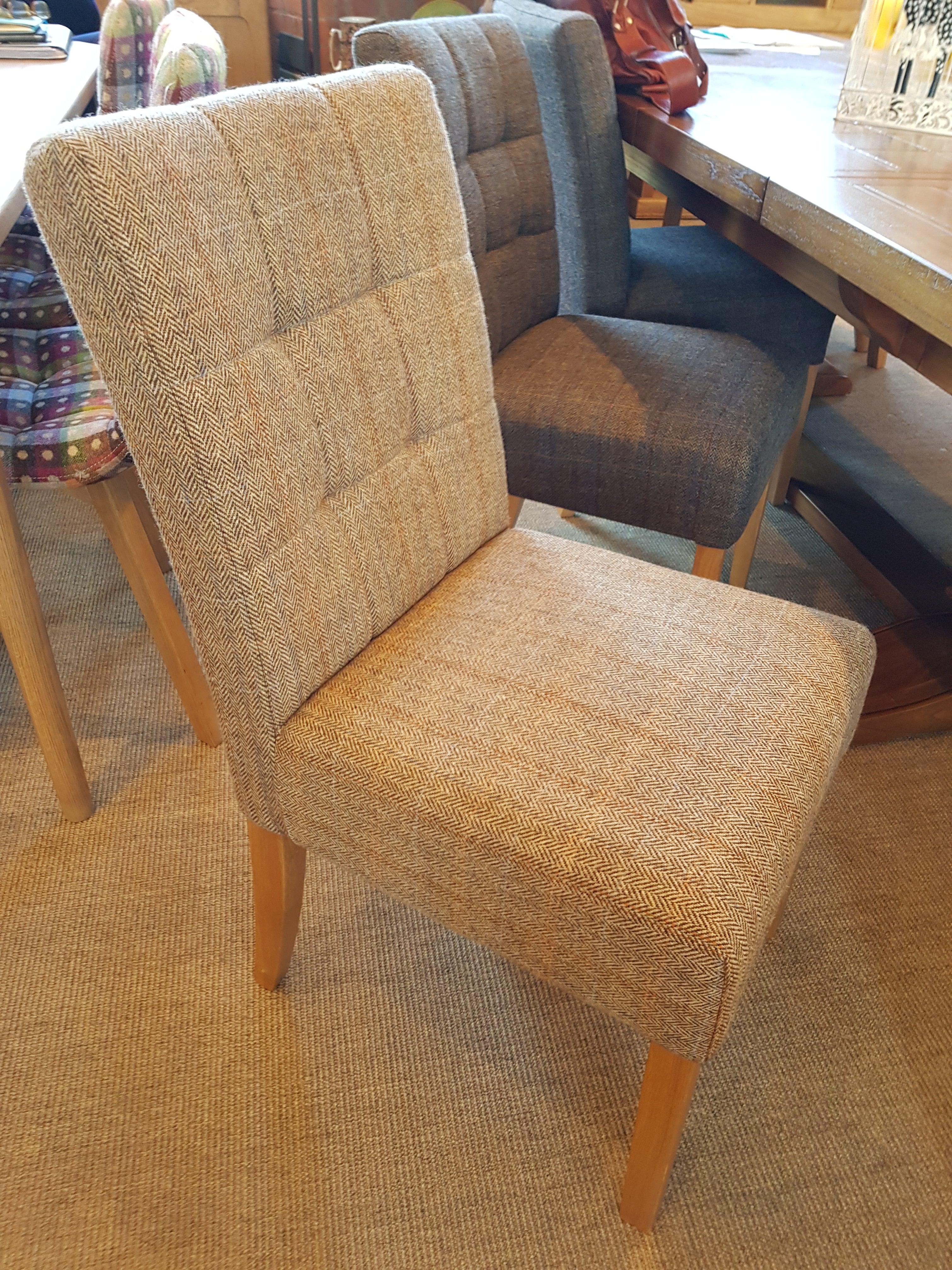Harris Tweed Colin Dining Chairs