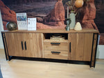 Habufa Makalu Sideboards in Smoked Acacia-Sideboard-Habufa-135cm-Against The Grain Furniture