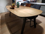 Habufa Kenia Dining Tables in Primo Laminato-Dining tables-Habufa-180 x 100cm-Against The Grain Furniture