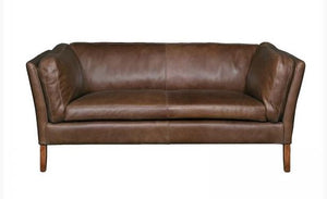 Bugsy Harris Tweed and Leather Sofas.-Against The Grain Furniture-Against The Grain Furniture