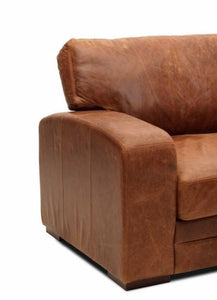 Cromwell Full Aniline Leather Armchairs