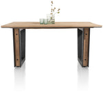 Habufa Makalu Dining Tables in Gently Smoked Acacia-Dining Table-Habufa-170cm x 100cm-Against The Grain Furniture