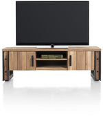 Habufa Makalu TV Sideboard in Smoked Acacia-TV sideboards-Habufa-140cm-Against The Grain Furniture