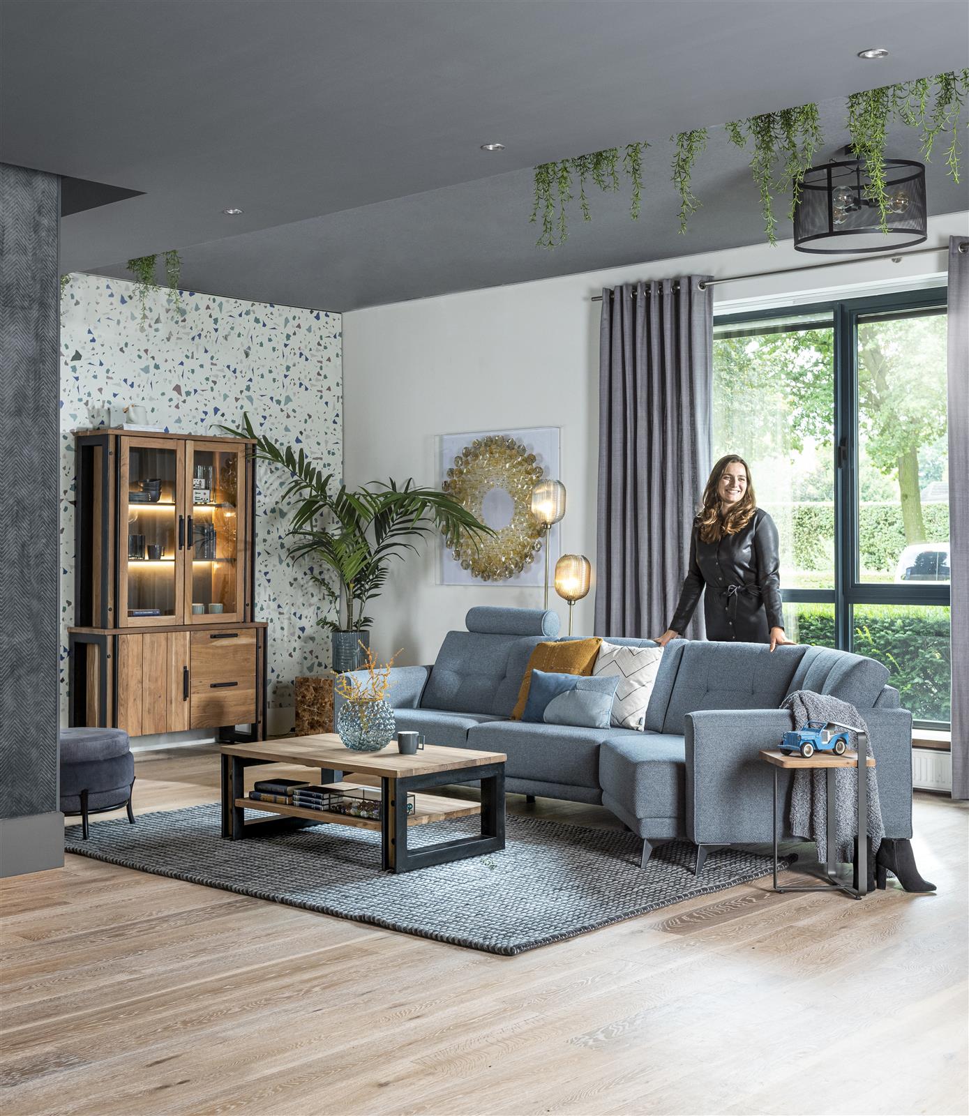 Habufa Makalu Sideboards in Smoked Acacia-Sideboard-Habufa-135cm-Against The Grain Furniture