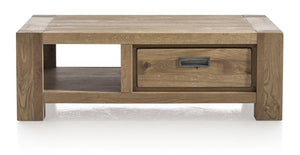 Habufa Bespoke Santorini Oak Coffee Table in Four Colours-Coffee Table-Habufa-Castle White-Against The Grain Furniture