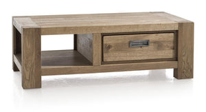 Habufa Bespoke Santorini Oak Coffee Table in Four Colours-Coffee Table-Habufa-Castle White-Against The Grain Furniture