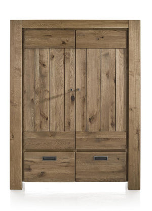 Habufa Bespoke Santorini Oak Storage Cabinet in Four Colours-Storage cabinet-Habufa-Castle Sand-Against The Grain Furniture