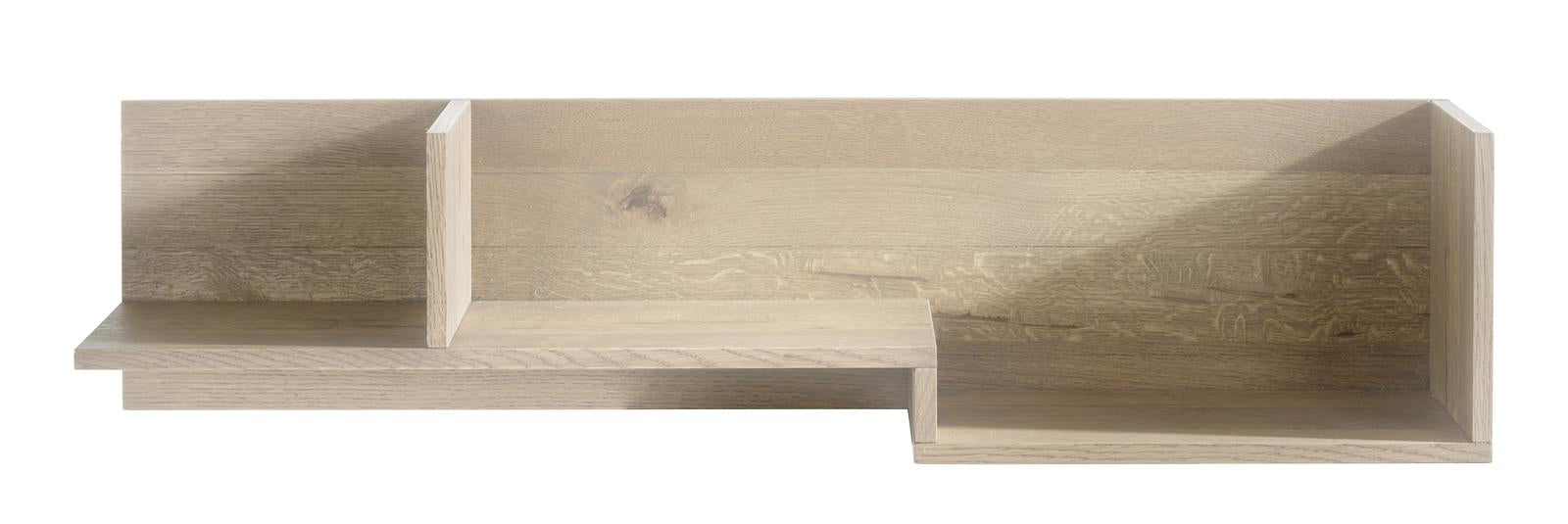 Habufa Bespoke Santorini Oak Shelf Unit in Four Colours-Bookcase-Habufa-Castle White-Against The Grain Furniture
