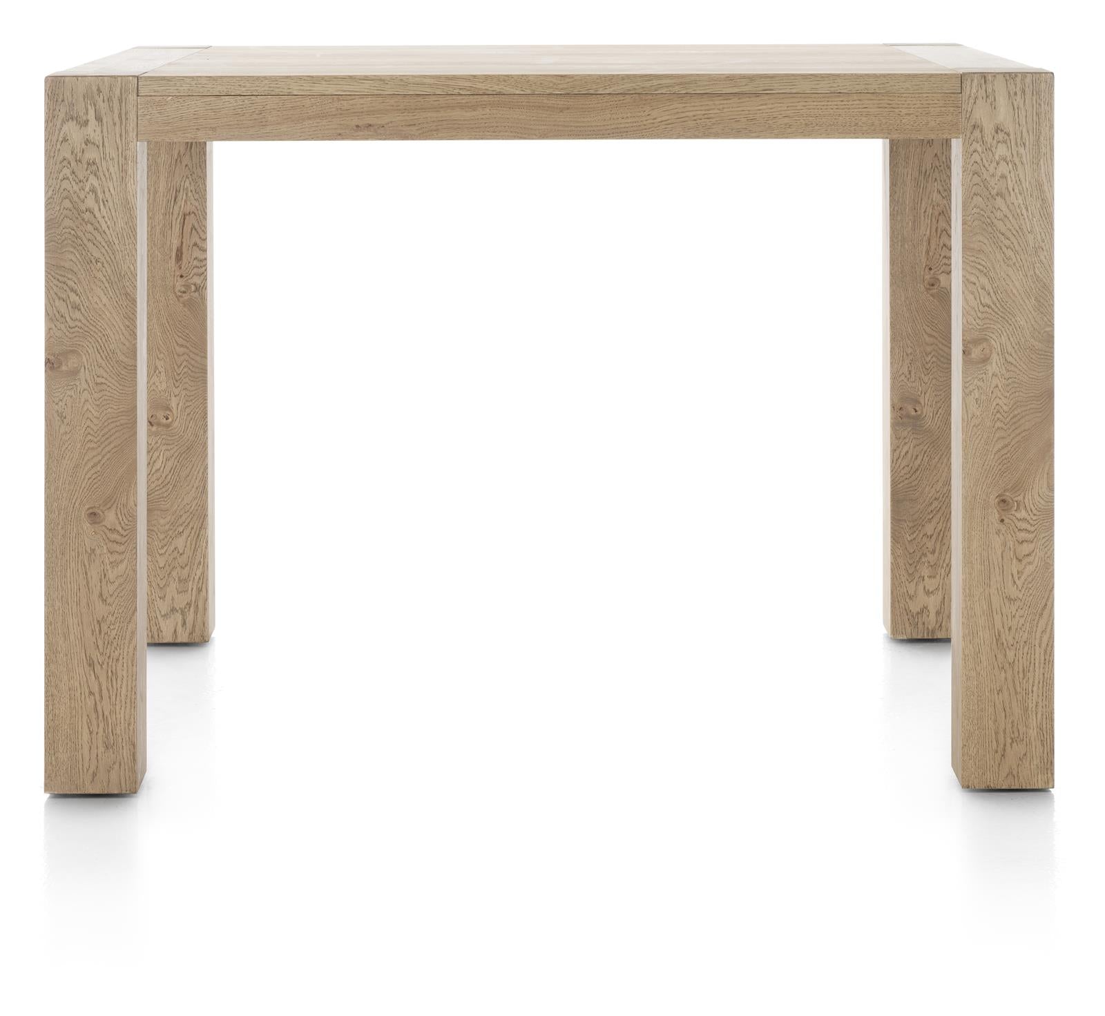 Habufa Bespoke Santorini Oak Bar Table in Four Colours-bar table-Habufa-Natural White-Against The Grain Furniture