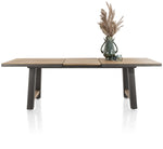 Habufa Farmer and Farmland Oak and Metal Tables-Dining and bar Tables-Habufa-180cm-Against The Grain Furniture