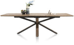Habufa Cubo Starburst Dining Tables in Smoked Oak