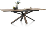 Habufa Cubo Starburst Dining Tables in Smoked Oak