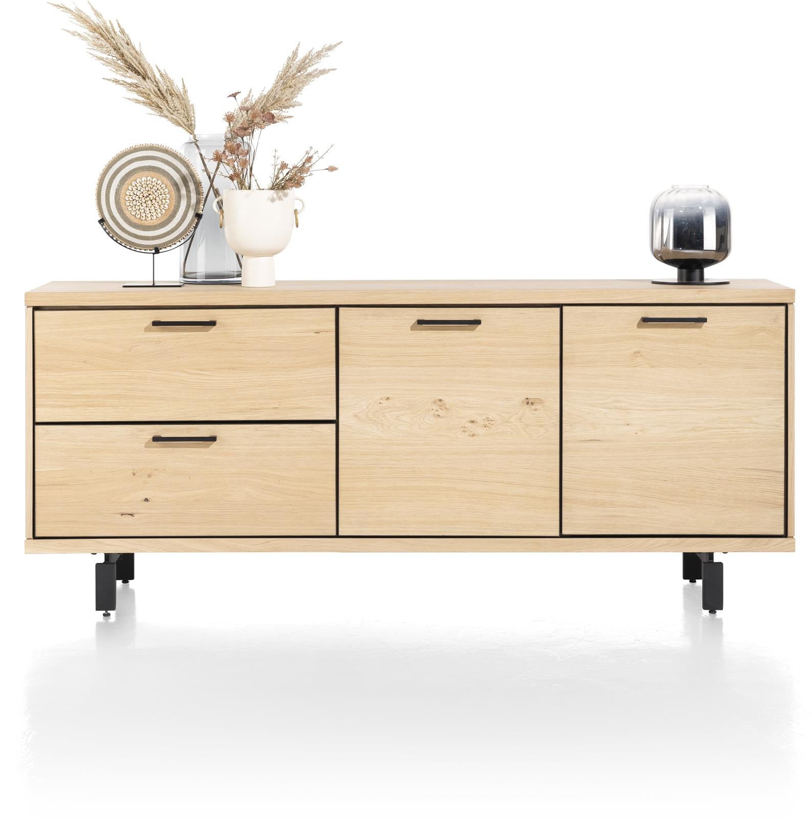 Ridgefield Urban Oak Sideboards in Natural Oak