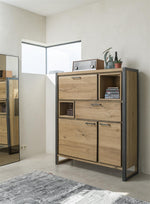 Habufa Metalox Small Display Storage Cabinet-Storage display cabinets-Habufa-Against The Grain Furniture