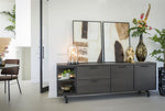 Ridgefield Urban Oak Sideboards in Anthracite