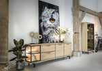 Ridgefield Urban Oak Sideboards in Natural Oak