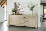 Habufa Bespoke Santorini Oak Sideboards in Four Colours-sideboards-Habufa-185-Castle Sand-Against The Grain Furniture