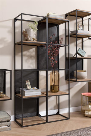 Habufa Vincent Modular Shelving System-Bookcase-Habufa-2 Niches and 2 Shelves 88cm height-Against The Grain Furniture