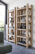 Habufa Maestro and Maitre Bookcase-highboard cabinets-Habufa-Natural-Against The Grain Furniture