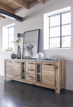 Habufa Maestro and Maitre Sideboards-Sideboard-Habufa-190-Natural-Wood top-Against The Grain Furniture