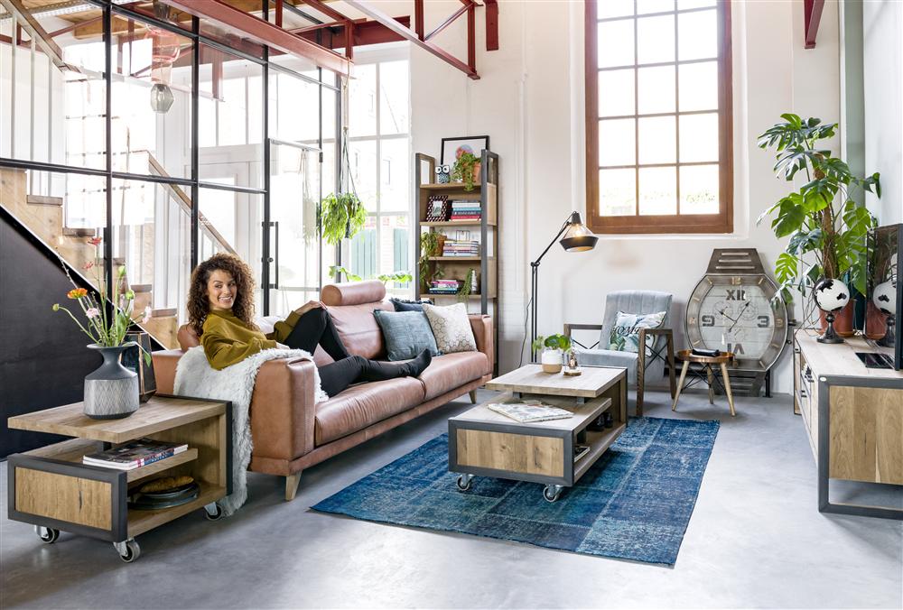 Habufa Metalox Coffee Tables With Wheels-Coffee Tables-Habufa-With Wheels-Against The Grain Furniture