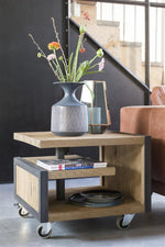 Habufa Metalox Side Tables-Side Table-Habufa-With Wheels-Against The Grain Furniture