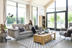 [habufa oak furniture]-[habufa dining furniture]-[furniture village detroit]-Castle White-Against The Grain Furniture