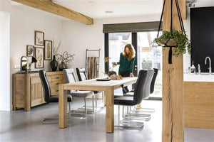 Habufa Bespoke Santorini Oak Sideboards in Four Colours-sideboards-Habufa-185-Castle Sand-Against The Grain Furniture