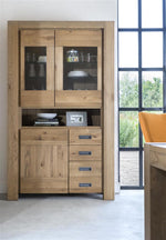 [habufa oak furniture]-[habufa dining furniture]-[furniture village detroit]-Castle White-Against The Grain Furniture