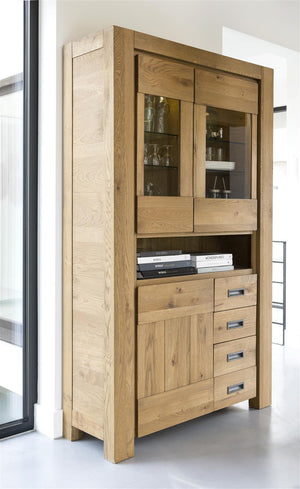 [habufa oak furniture]-[habufa dining furniture]-[furniture village detroit]-Castle White-Against The Grain Furniture