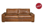 Maximus Full Aniline Leather Sofas-harris tweed leather sofas-Against The Grain Furniture-3 seater-Against The Grain Furniture