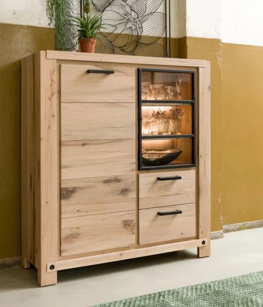 Habufa Maestro and Maitre Highboard Cabinets-highboard cabinets-Habufa-Natural-Against The Grain Furniture