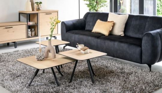 Ridgefield Urban Oak Coffee Tables in Light Oak