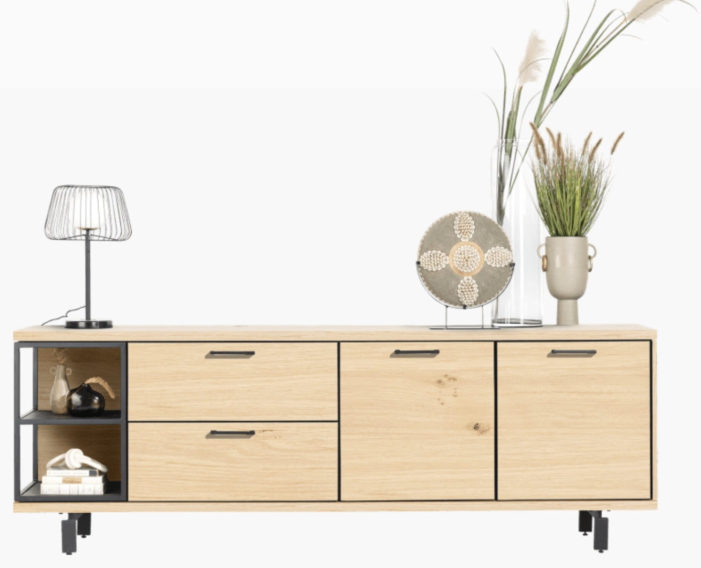 Ridgefield Urban Oak Sideboards in Natural Oak
