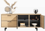 Ridgefield Urban Oak Sideboards in Natural Oak