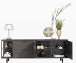 Ridgefield Urban Oak Sideboards in Anthracite