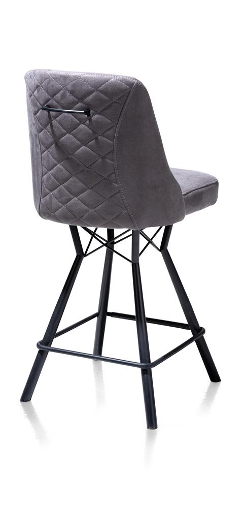 Habufa Eefje Bar Stools-Bar Stools-Habufa-Anthracite-Against The Grain Furniture