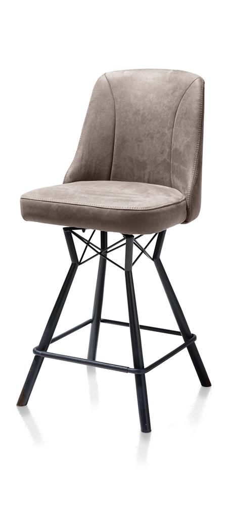 Habufa Eefje Bar Stools-Bar Stools-Habufa-Taupe-Against The Grain Furniture