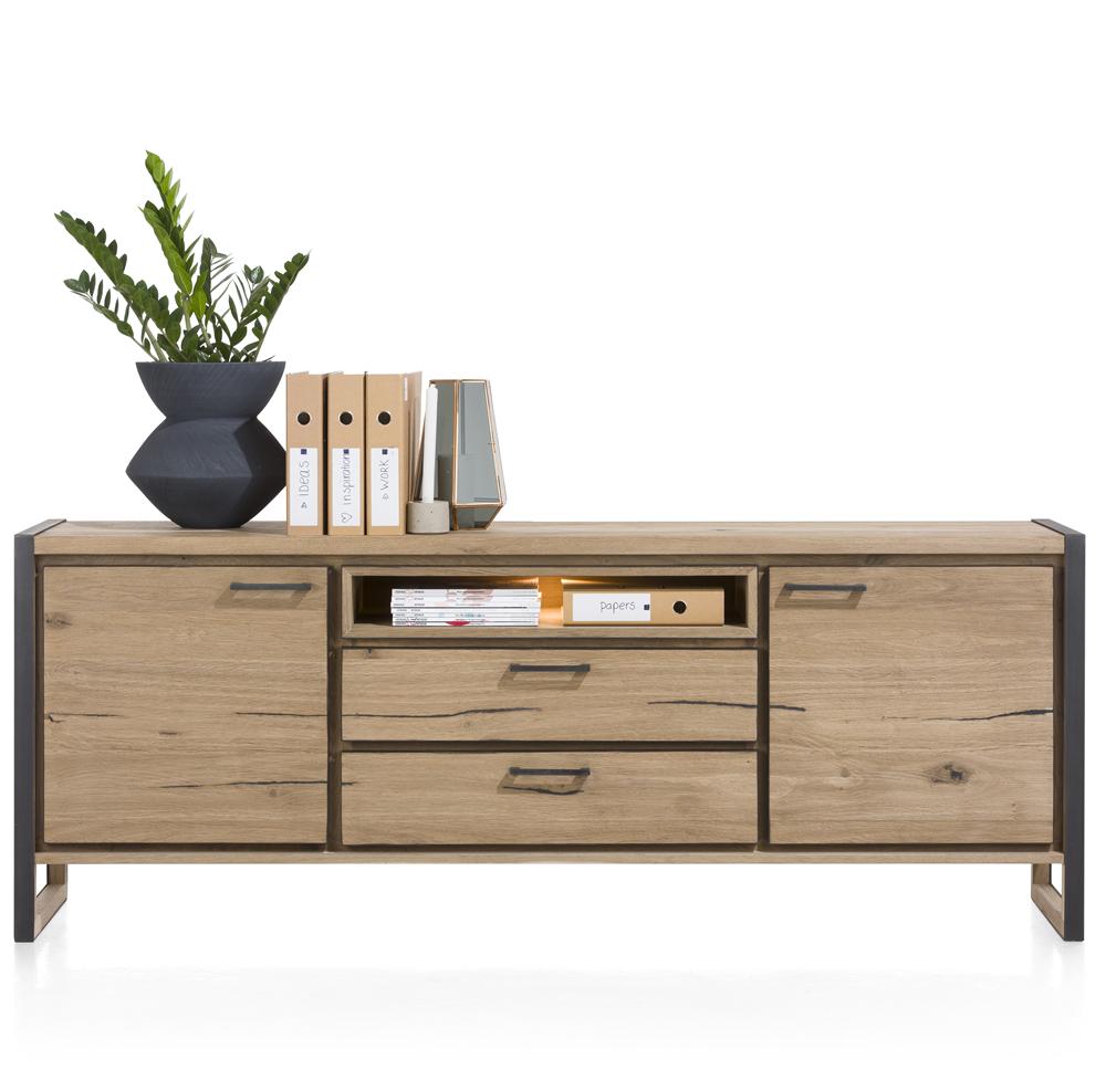 Habufa Metalox Niche Sideboards-Sideboards-Habufa-210cm-Against The Grain Furniture