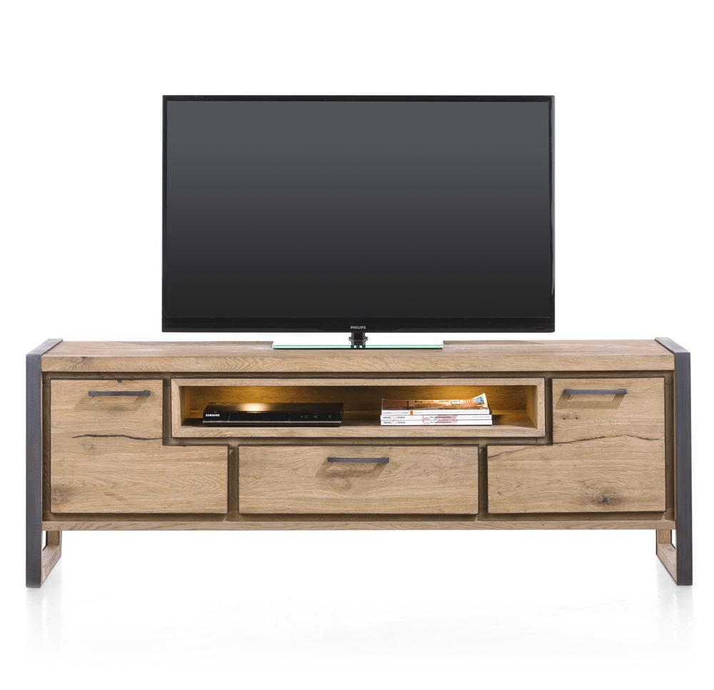 Habufa Metalox Lowboard TV Unit-Tv and Media Unit-Habufa-170cm-Against The Grain Furniture