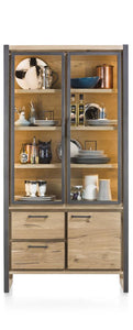 Habufa Metalox Glass Storage Cabinets-display cabinet-Habufa-Double Glass Doors-Against The Grain Furniture