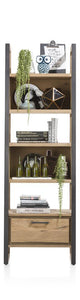 Habufa Metalox Bookcase-Bookcase-Habufa-65 cms wide x 2.00 high-Against The Grain Furniture