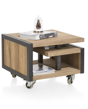 [Habufa_Cleveland]-Side Table-Habufa-With Wheels-Against The Grain Furniture