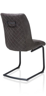 Habufa Armin Dining Chairs-Dining Chairs-Habufa-Anthracite-Against The Grain Furniture