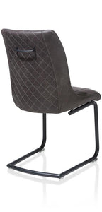 Habufa Armin Dining Chairs-Dining Chairs-Habufa-Anthracite-Against The Grain Furniture